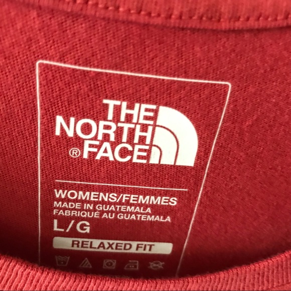 The north face women’s maroon tank T-shirt - Picture 3 of 7
